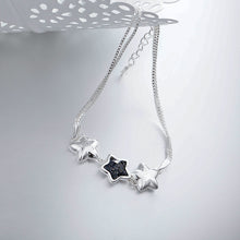 SILVERAGE Real 925 Sterling Silver Star Bracelet for Women Fine Jewelry Thr