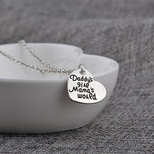 2017 3 Pcs/Sets Of Heart Shaped Necklace Love Mom Mother's Day Gift Jewelry