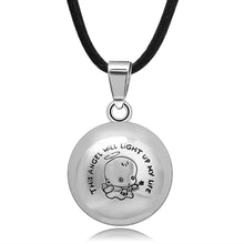 Eudora Harmony Round Mexican Bola Pendant Angel Caller Necklace Special Mus