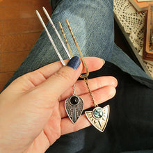 Vintage Country Style Wedding Head Accessories Jewelry For Women Hair Pins