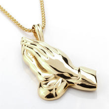 Yacq Stainless steel 316L necklace buddha pendant W chain charm jewelry gif