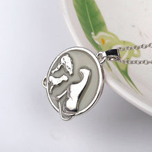 iMucci Luminous Mom Love Heart I love Mom Chic Punk Glow In Dark Pendant Ne