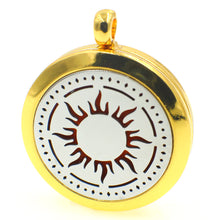 XX12 Stainless Steel Aromatherapy Diffuser "MOM"Locket Floating perfume l