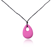 Silicone Teardrop Pendant Baby Teething Necklace Teether Autism Sensory Che