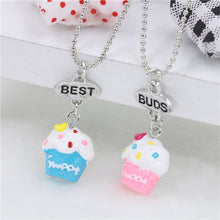 2017 Mom And Kids BFF Jewelry 2Pcs/ Set Best Friends Charms Sweet Ice Cream