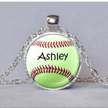 Personality baseball pendant Softball Jewelry Necklaces Little League Mom g