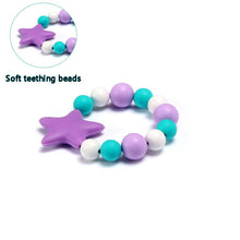 MSU.SUN Silicone teething Beads bracelet Food grade Safty baby nursing toy
