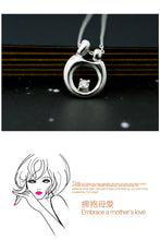 GAGAFEEL New Solid 925 Sterling Silver Pendant fit for Necklace Mom Baby Lo