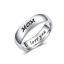 EVBEA Custom Mom and Daughter Ring I Love You For Mother' Day Gift Size 6 7