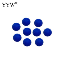 YYW 100PCs 10mm Round Silicone Beads Mom Gifts DIY Necklaces Safe Food Grad