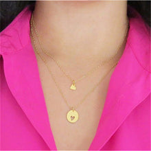 10pcs_11.11 Big sale in Jewelry  2PCS A Set Mother Daughter Necklace Heart