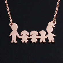 Fashion  Jewelry Necklace Mama Family of Five Pendant Necklace Fashion Mom