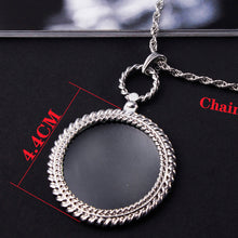 Dreamcarnival1989 Women Long Chain Necklaces 2X Zoom Lens Pendant for Paren