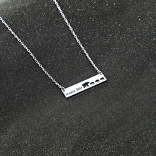 Hot Sale Mother's Day Necklaces Gift "Mama Bear"Lettering Pendant Necklaces