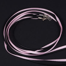 Eudora Harmony Pink Round Mom Bola Pendant Necklace with Ribbon Chain Music