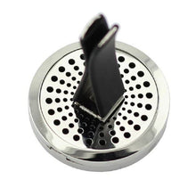 Love MOM Car Perfume Locket 30mm Magnetic Stainless Steel Heart Car Essenti