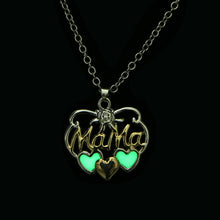 Mothers Day Gifts Mom Glowing Luminous Pendant Necklace Fashion Magic Glow