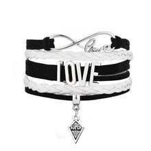 Skyrim Love & Single/ Special/ Super Mom Charm Multilayer Braided Wrap Leat