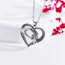 2017 Mother And Child Pendant Gift For Mom 925 sterling silver and gold Ne