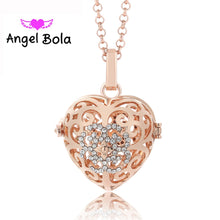 Angel Bola Jewelry 22.5mm Love Lucky Fragrance Cage Essential Oil Pendant P