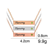 2017 Nana Mommy Mom Silver Rose Gold Color 3 Set Necklace Gifts For Handsta