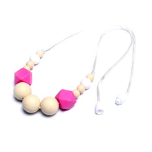 1pcs Silicone teething necklace safty baby mom jewelry Food grade Silicone