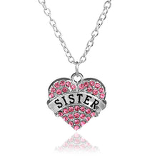 Charming Crystal Necklace Long Chains Maxi Collier MOM DAUGHTER NIECE Penda