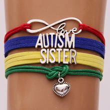 Infinity Love Autism Mom/Nana/Grandma / Mimi/ Aunt/Sister/Dad etc Bracelets