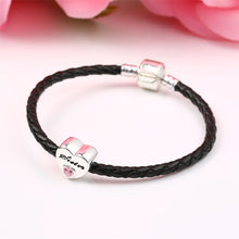AZIZ BEKKAOUI Lovely Heart Shape Charms Beads Fit for Pandora Bracelets Diy