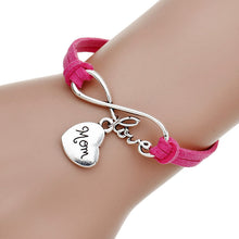 5Color Mother's day gift hot sale "mom" bracelets bangles women charm brace