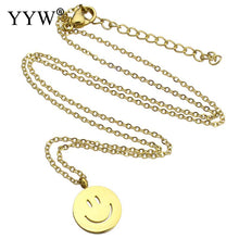 YYW New Designs Funny Lovely Mom Baby Gifts Gold color Stainless Steel Jewe