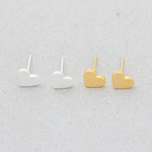 Earings Fashion Jewelry Gold Color Charm Women Tiny Heart Brincos Stainless