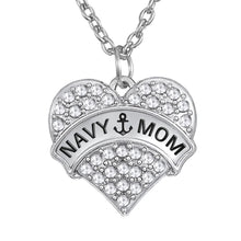 my shape Fire Fighter Air Force Army Mom Police Policeman Crystal Heart Pen