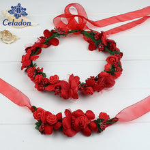 Mom and Me Flower Headband 2017 Summer Style Newborn Headband Flower Crown