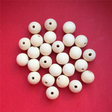 2PCS DIY Baby Safe Wood Beads Teething Necklace infant pacifier dummy mom t