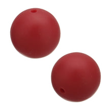 YYW 50PCs 20mm Round Silicone Beads Safe Food Grade FDA Approval Jewelry Mo