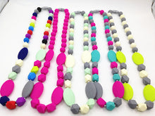 BPA free food grade silicone teething necklace Baby Safe Silicone Mom Nursi