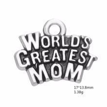 Skyrim Fashion SINGLE MOM&SUPER MOM&WORLD'S GREATEST MOM Statement Charms D