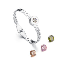 UZone Novelty Stainless Steel Interchangeable Bracelets Famous Brand Crysta