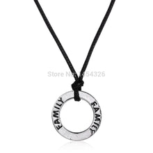 New vintage letter mom friends grandma sister family circle  rope chain pen