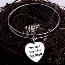 Fashion Love Bangle Pet Rescue Bracelet Love Heart Family Fathers Mothers G