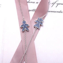 Slovecabin Europe Popular Jewelry Pure 925 Sterling Silver Boy And Girl Bra