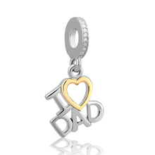 free shipping 1pc valentine's day mother day gift silver queen mom dad hang