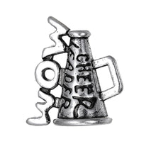 my shape 20pcs cheerleader mom microphone charm for gift-in Charms from Je