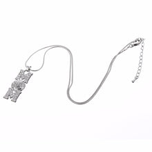 Skyrim Rhinestone Volleyball MOM Metal Pendant Necklace 18" Snake Chain Spo