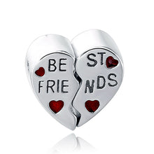 New Authentic 925 Sterling Silver Charm Beads Love Mom Forever Best Friends
