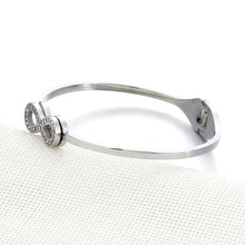 New Stainless Steel Bracelet Bangles Gold Silver Rose Gold Eight Fashion In