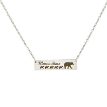 Stainless steel necklaces Fashion Best friend Mama bear pendant animal neck