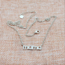2017 Europe Popular Jewelry 925 Sterling Silver Mama Pendant & Necklace For