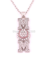 Mother's Day Gift 10pcs zinc Heirloom Finds Baseball Softball Mom Pave Crys